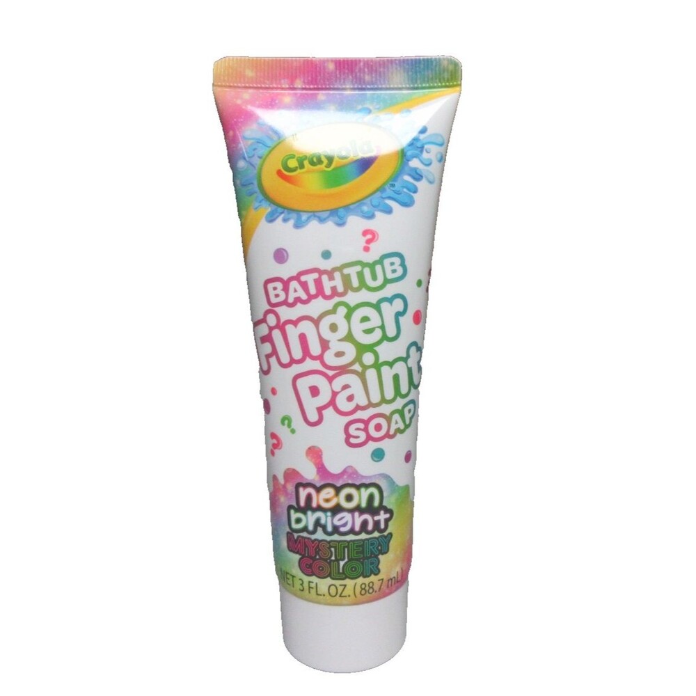 Crayola Kids Bathtub Finger Paint Soap 3 oz